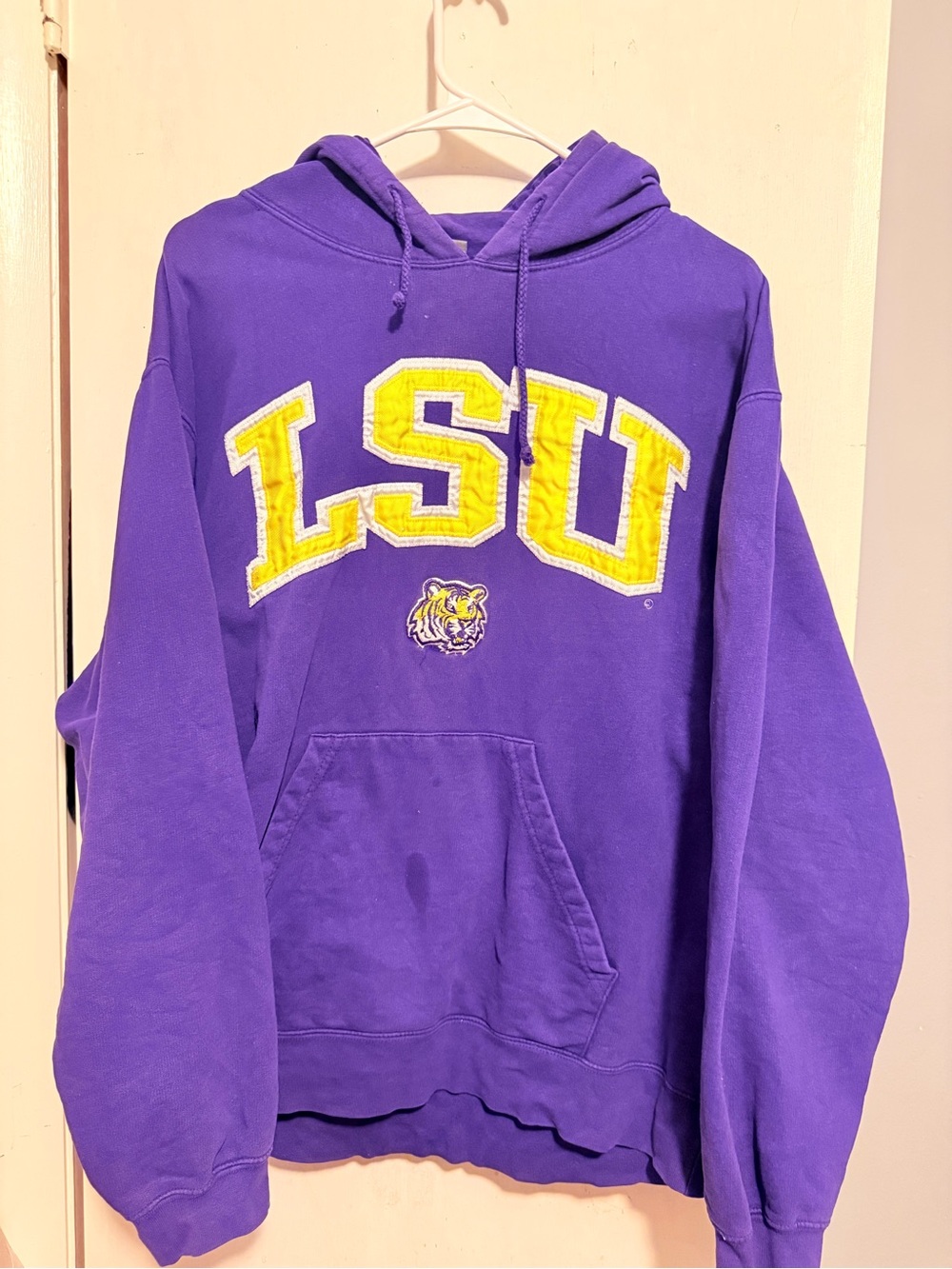 LSU Purple & Gold Hoodie - Collegiate Tigers Logo